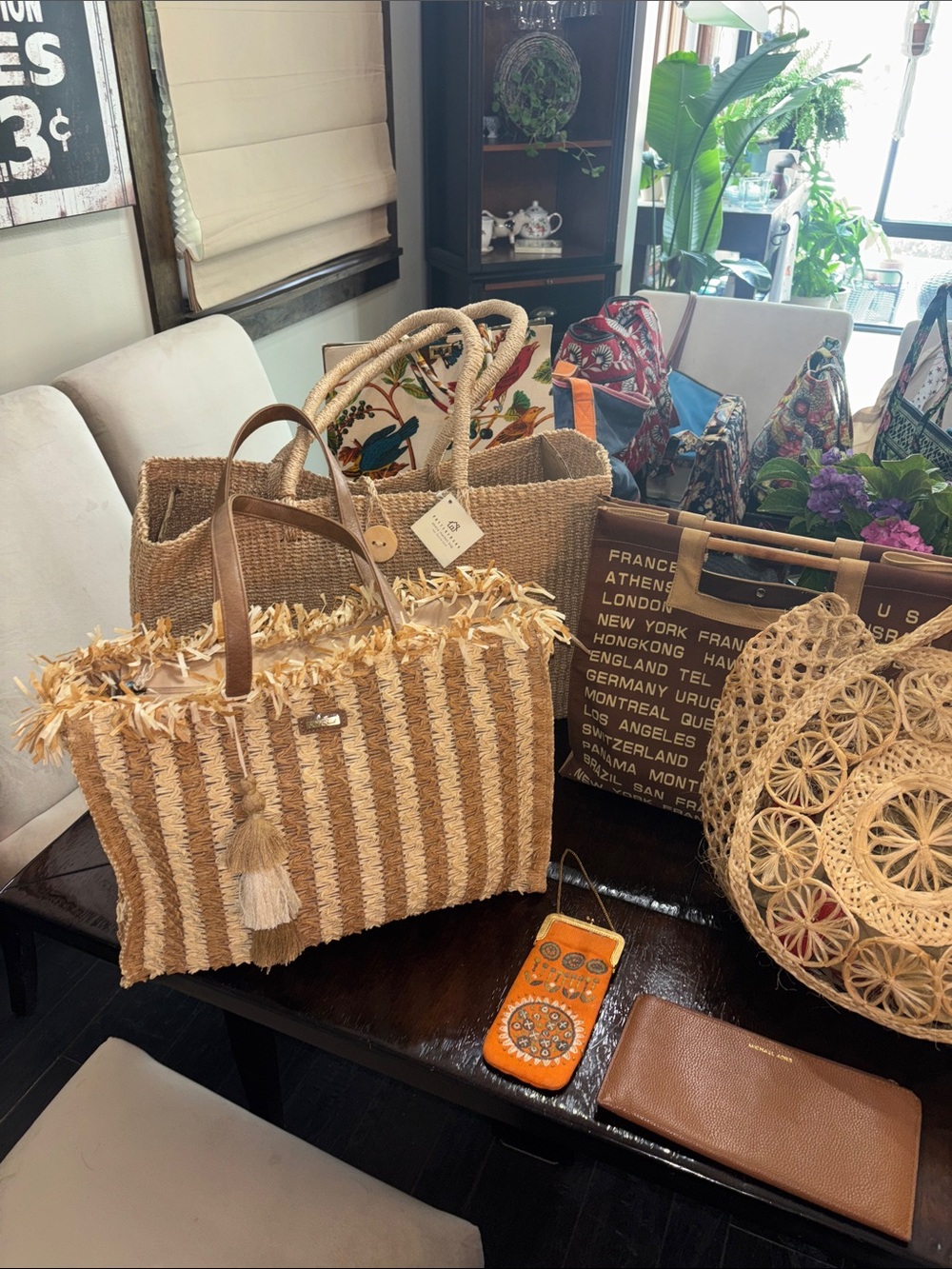 Bag Blowout Sale! Handwoven Straw - Canvas- Totes and more……